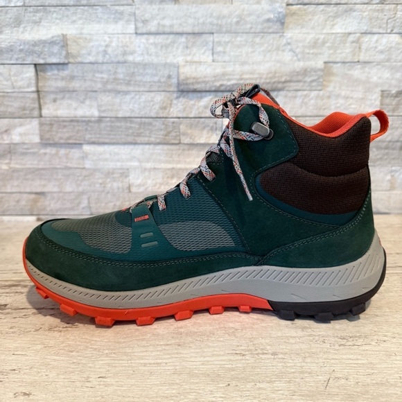 Men's Hiking L.L.Bean Access Hiking Boots Mid Waterproof Size 10 Green TEK 2.5 - Picture 8 of 11